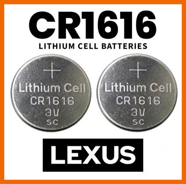 Car Key Fob CR1616 Coin Battery Fit Lexus ES330 GS300 GS400 GS430 IS300 LS400 X2